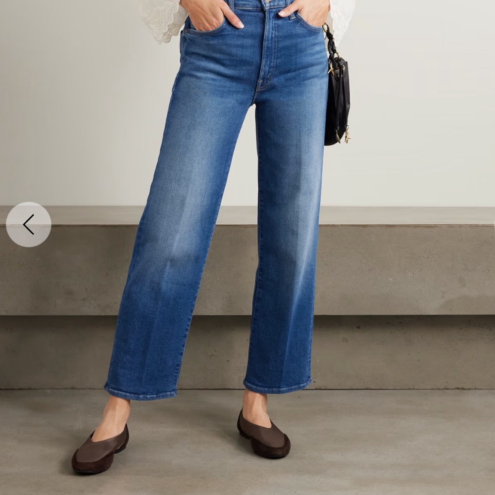 Mother Denim - The Rambler Zip Flood in Out of the Blue